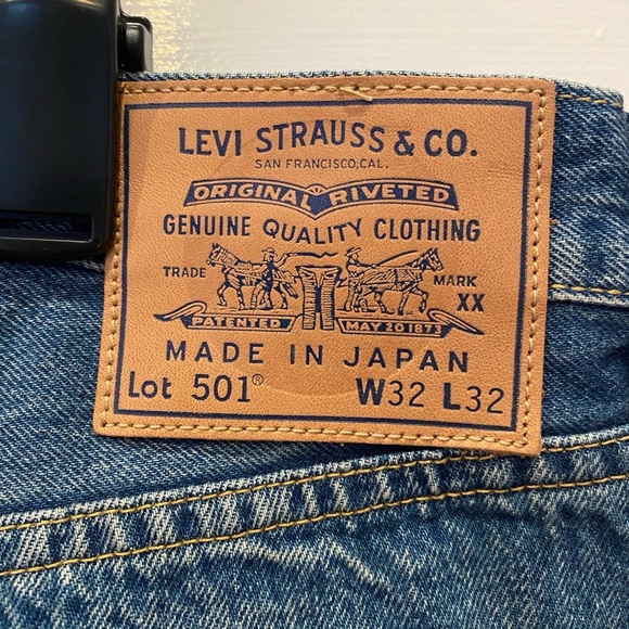 LEVI’S® MEN’S MADE IN JAPAN 1980S 501® JEANS size 32/32 NWOT $398 jeans - Picture 8 of 16